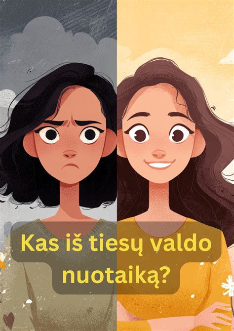 Simbolinė iliustracija: nuotaikų svyravimai