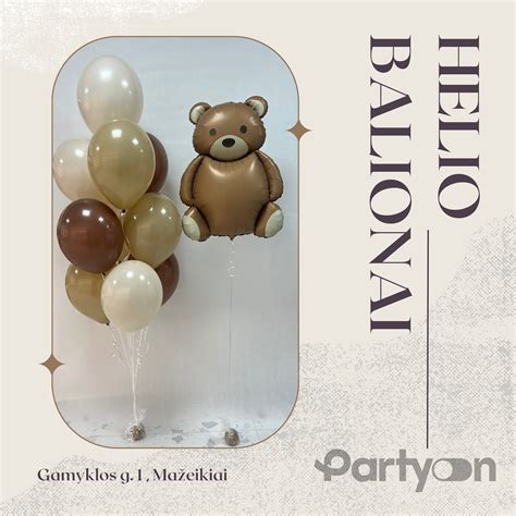 dekoracijos meškiukų tema