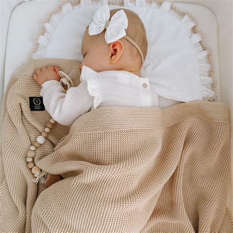 Vaikiškas medvilnės pledas su vafliniu pynimu