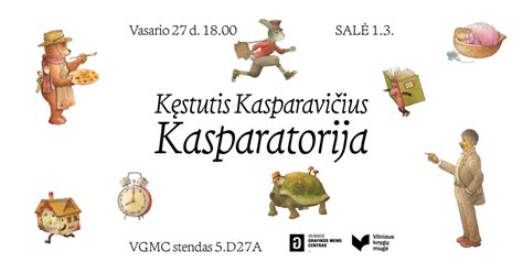 Ilustracijos iš K. Kasparavičiaus knygų