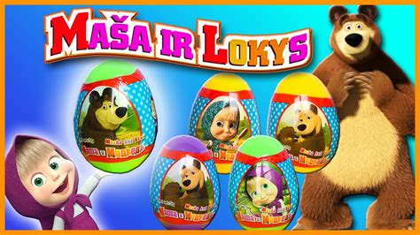 Žaidimas Masha ir lokys kiaušinis