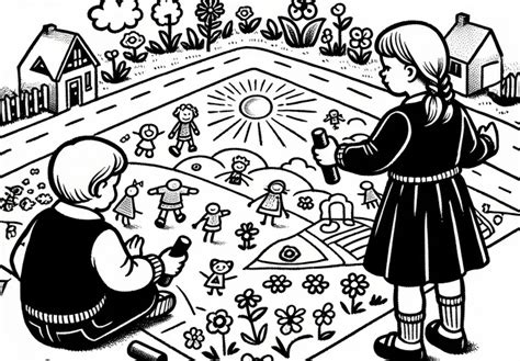 Vaikų spalvinimo darbai