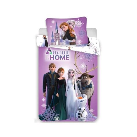 Vaikiškos patalynės komplektas su Frozen personažais