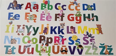 abėcėlė su paveikslėliais