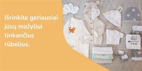 Lietuviškų kūdikių drabužių gamintojų logotipai