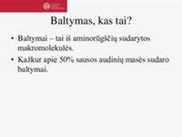 Kiaušinio trynio ir baltymo struktūra