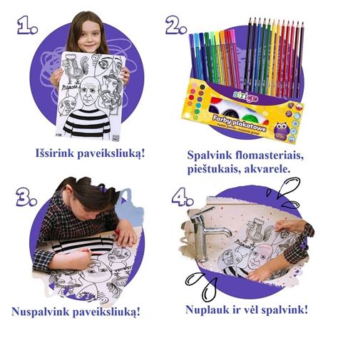vaikų rankdarbių priemonės