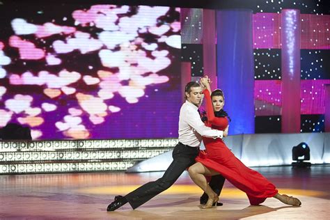 Šokėjų pora treniruojasi