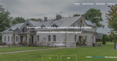 Virtualus gidas po Kauno rajono kultūros paveldo objektus