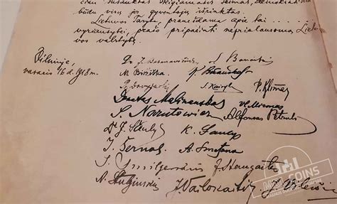 Nepriklausomybės Akto kopija