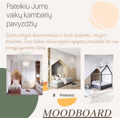 Vaikų kambario interjero idėjos