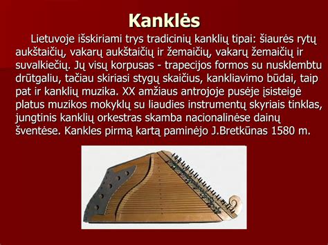 Lietuvių liaudies instrumentų nuotraukos