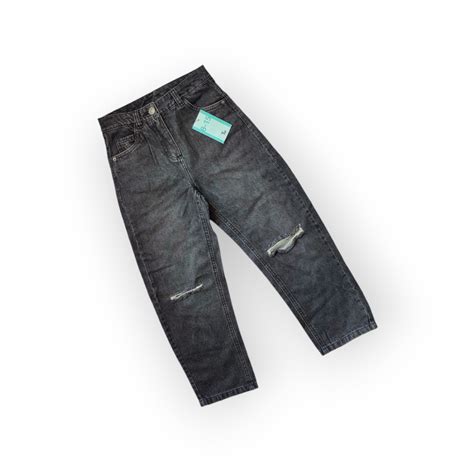 vaikiški plėšyti džinsai