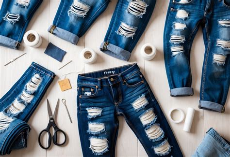 instrukcija kaip pasidaryti plėšytus džinsus