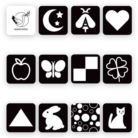 Juodos, baltos ir raudonos kortelės kūdikiams