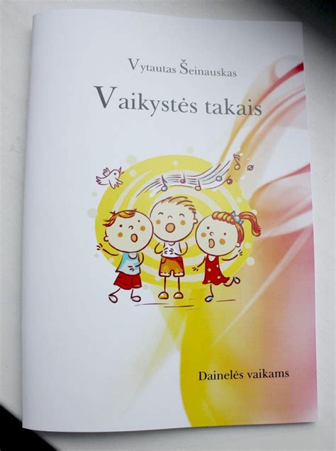 vaikiškų dainų knyga