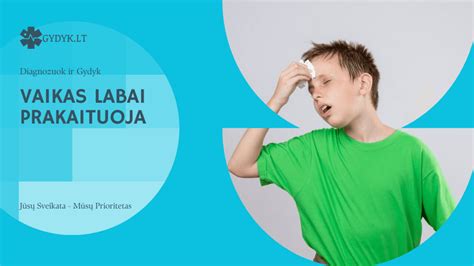 Vaikų prakaitavimas ir jo priežastys