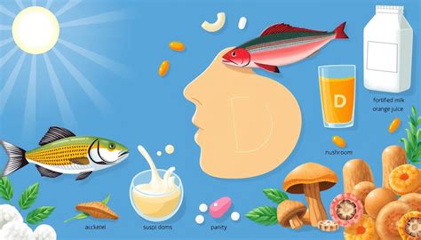 simbolinė iliustracija vitamino D trūkumo